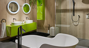 Kúpeľňa Nova zelený lak